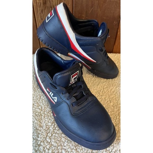 Fila Other - FILA Men's Original Fitness 11F16LT-460 Blue Retro Shoes Sneakers Size 11